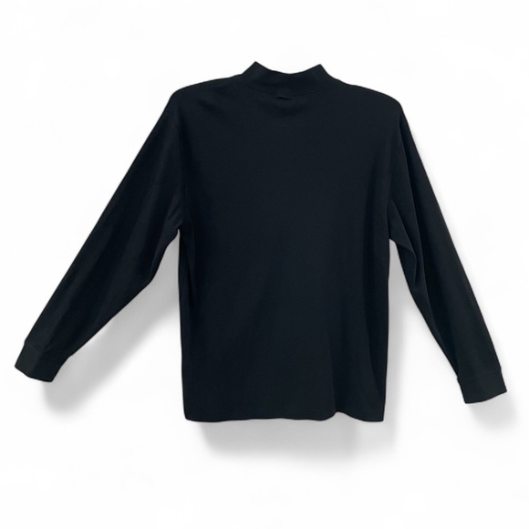St. John's Bay Interlock Mens Long Sleeve Mock Neck Top - Picture 2 of 7